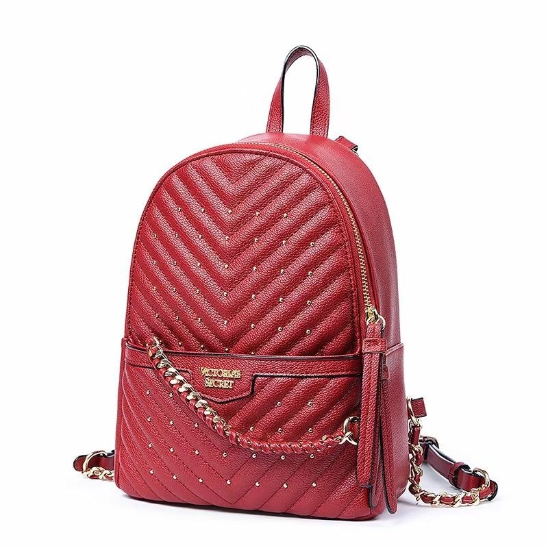 Rivet Stylish Simple Versatile Portable Leisure Women's Backpack