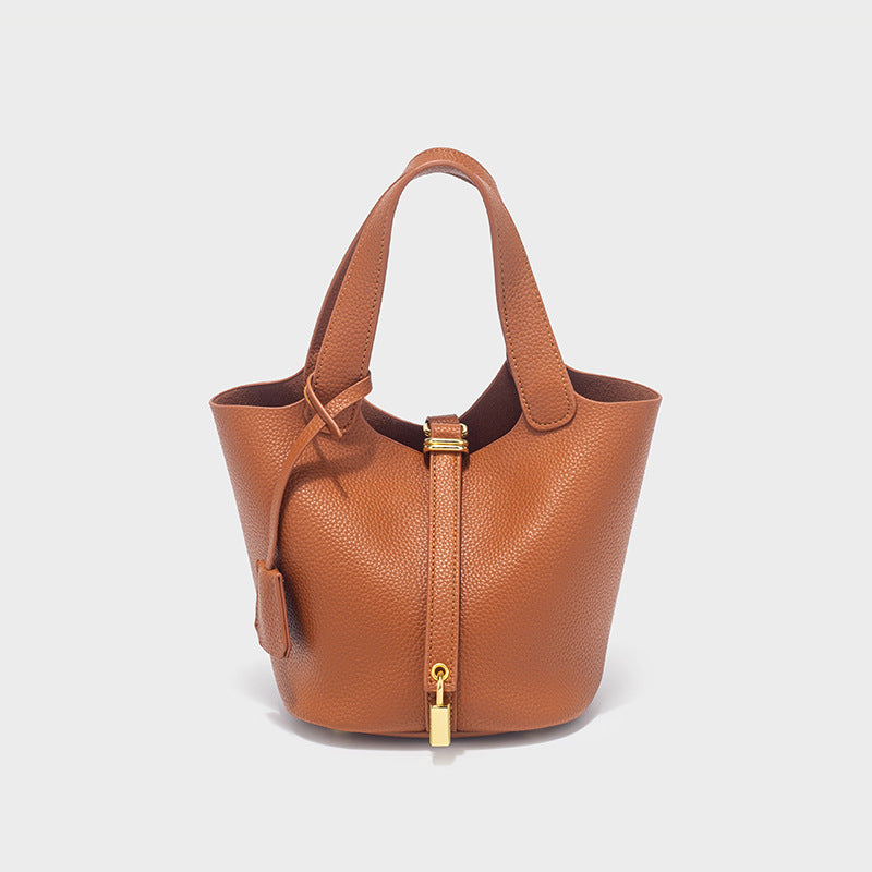 Women's Design Vegetable Basket High-grade Fashion Commuter Bucket Bag