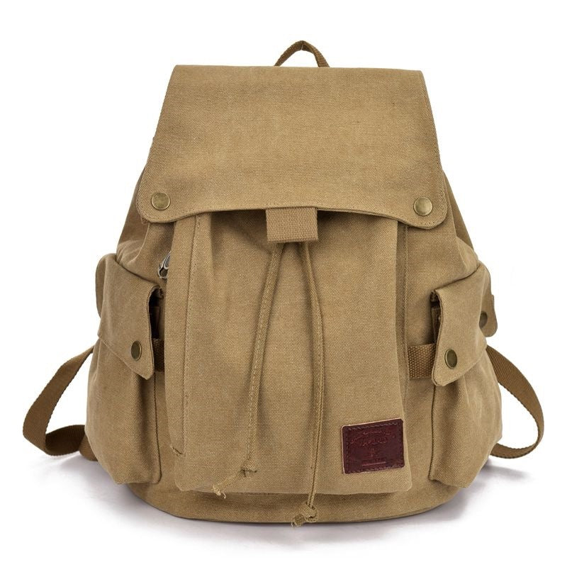Women's & Men's Korean Style Canvas Retro College Tide Backpacks