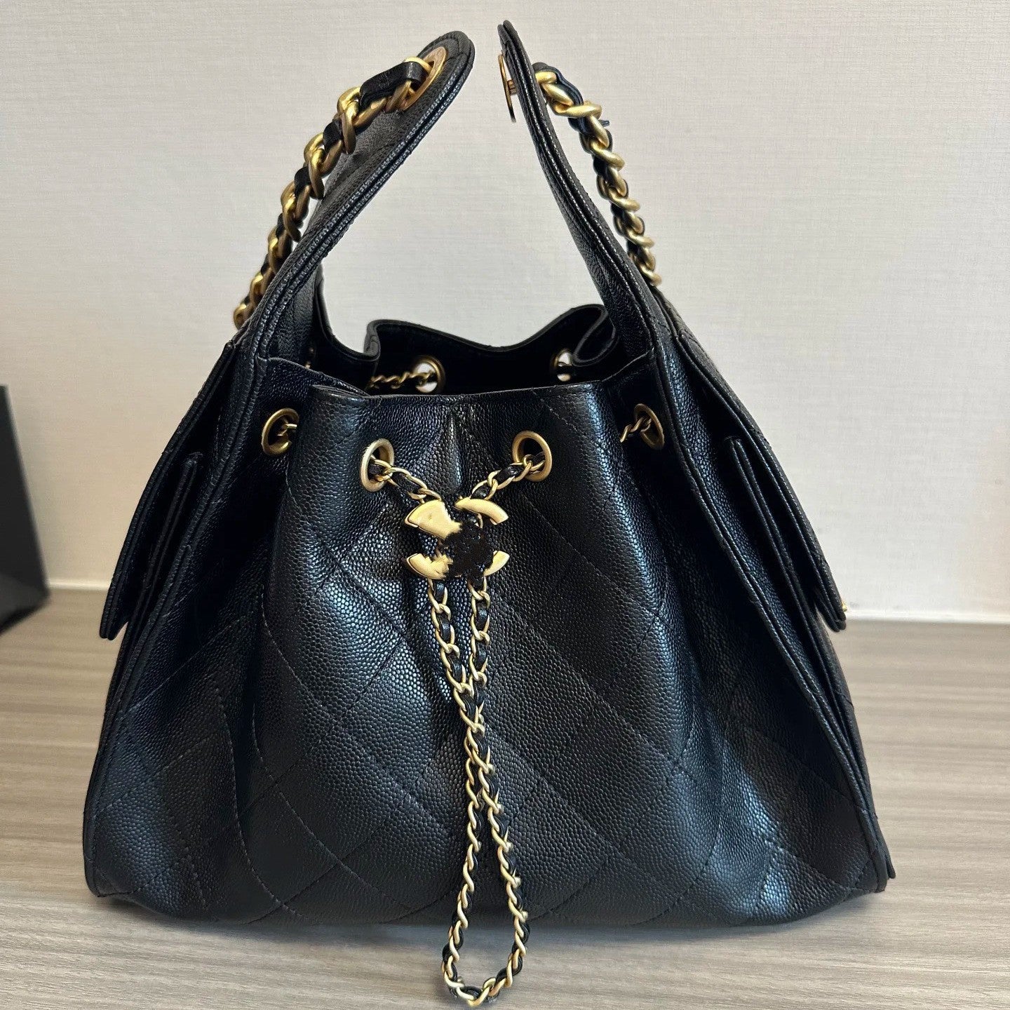 Graceful Denim Fashion Chip High Version Bags