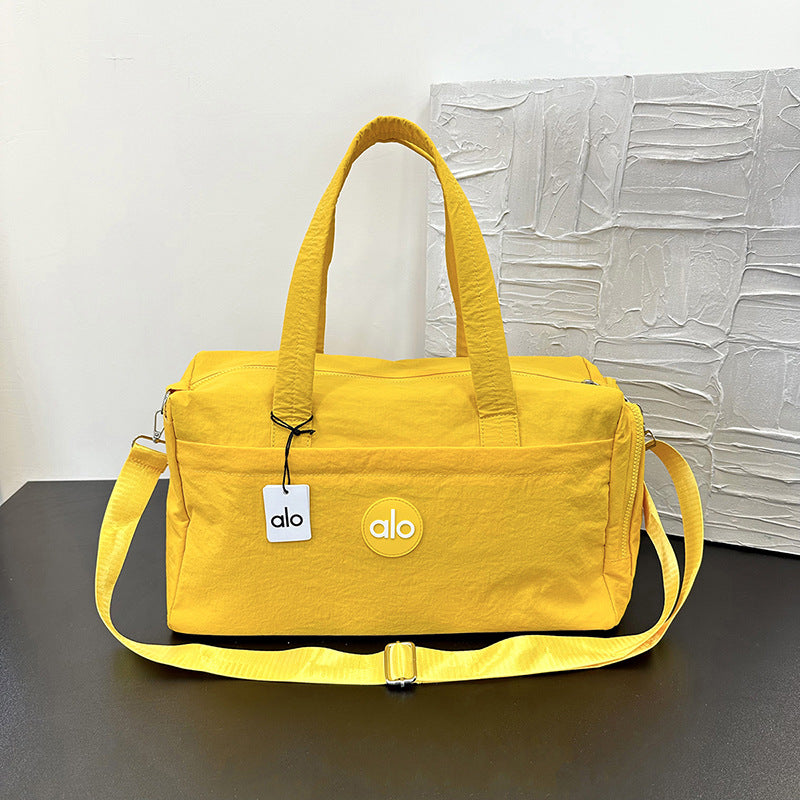 Yoga Waterproof Sporty Simplicity Short-distance Large Bucket Bag
