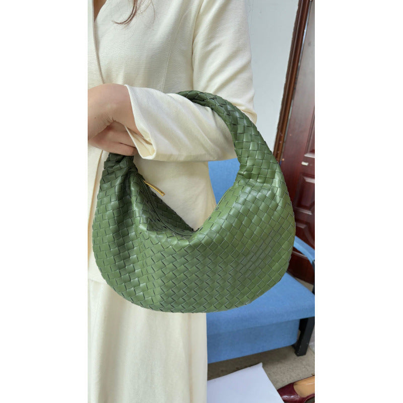 Knotted Woven Portable Underarm Fashion Large Bags