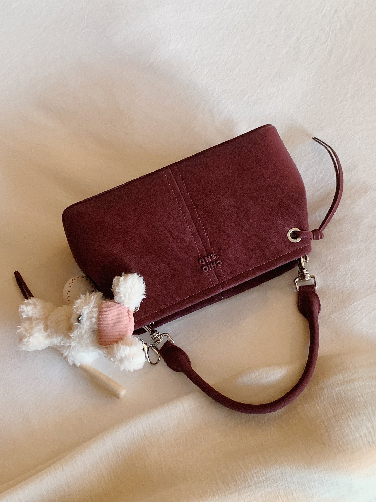 Spring Mountain Valley Female Purple Simple Women's Shoulder Bag