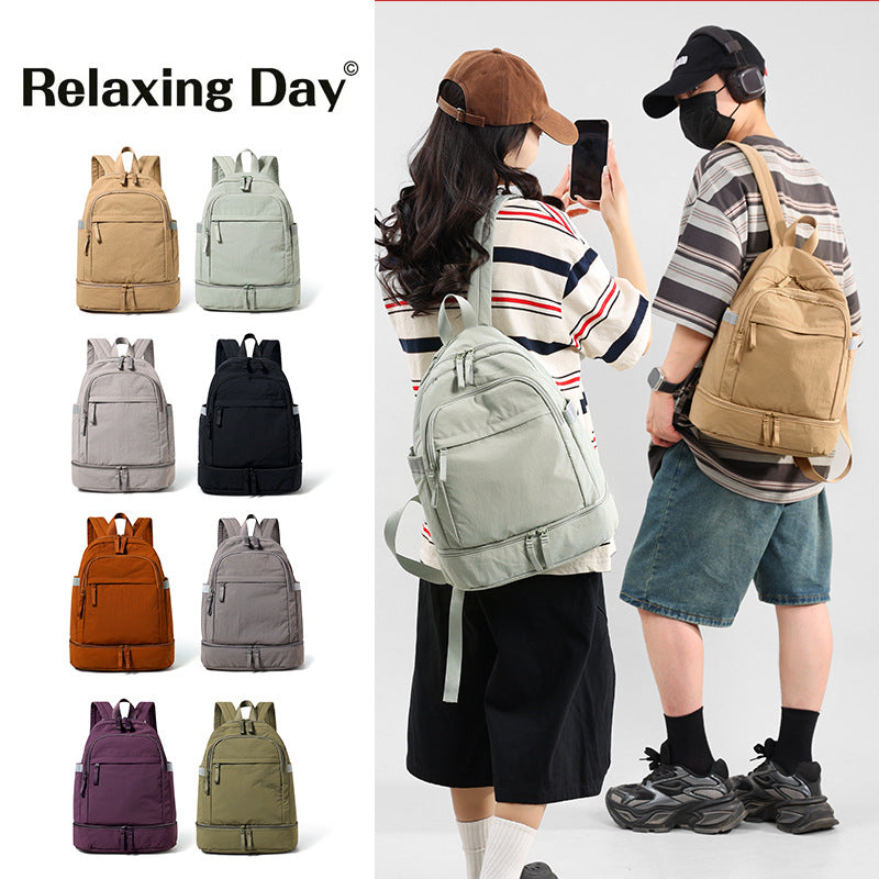 Women's & Men's Large Capacity Lightweight Simple Backpacks