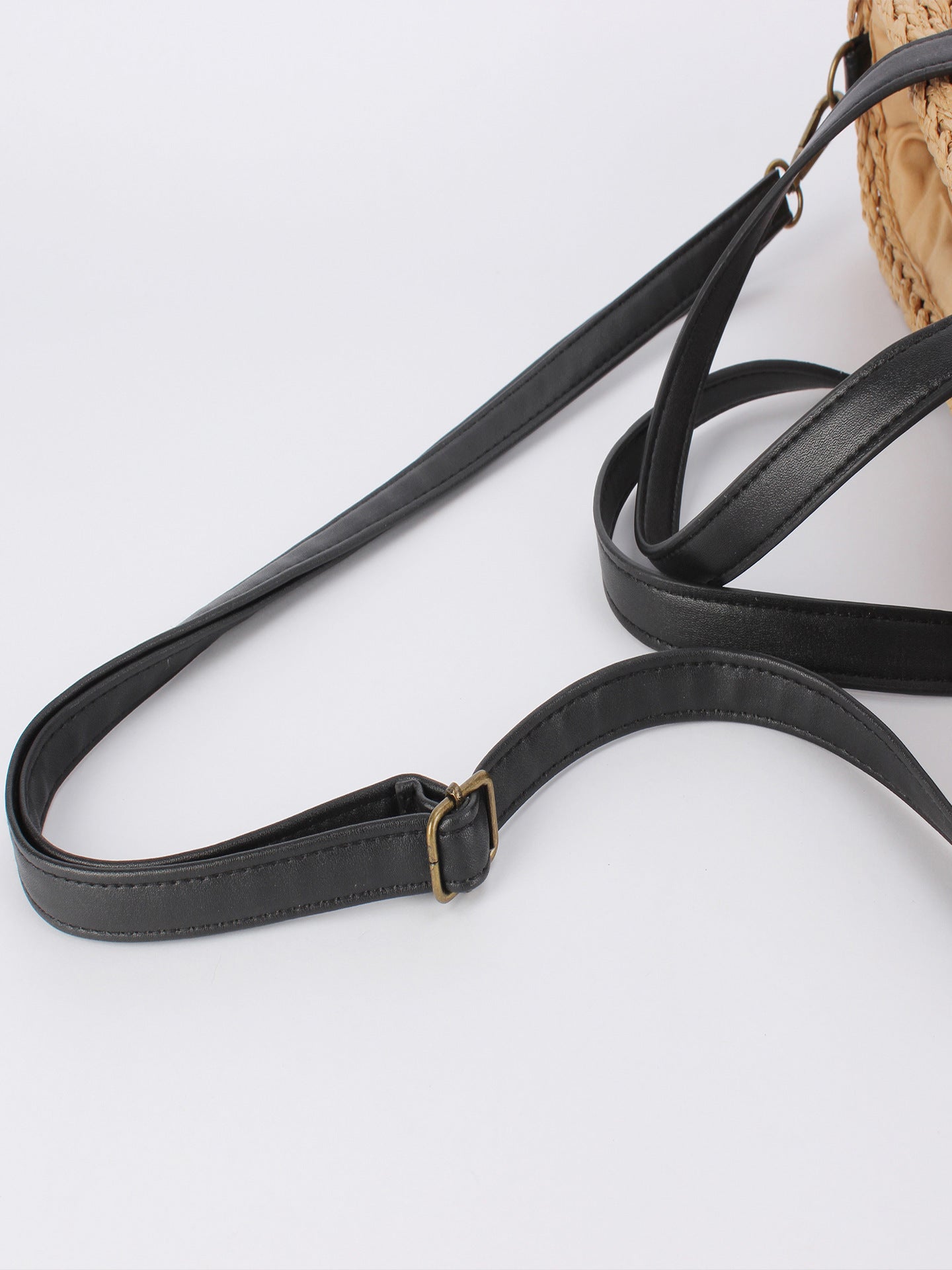 Hollow Woven Retro Beach Seaside Vacation Women's Messenger Bag