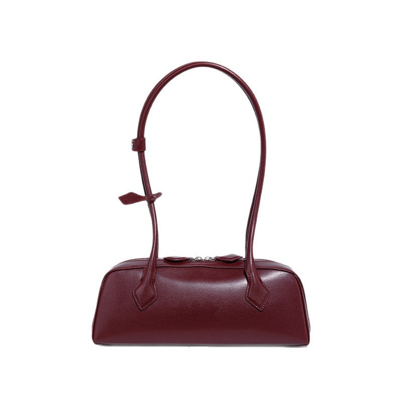 Women's Sausage Genuine Leather Light Luxury High-grade Commuting Bags