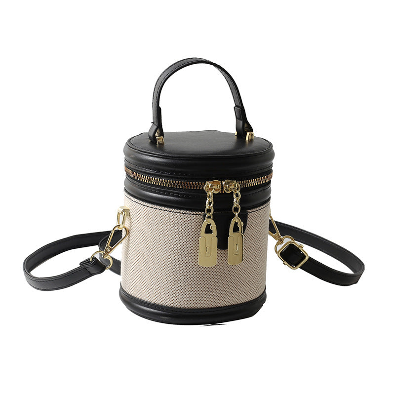 Fashionable Stitching Trendy Fashion Color Contrast Handbags