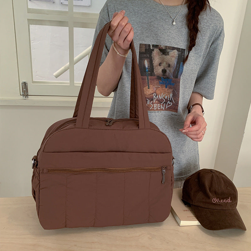 Innovative Women's Cloud Large Capacity Excursion Handbags