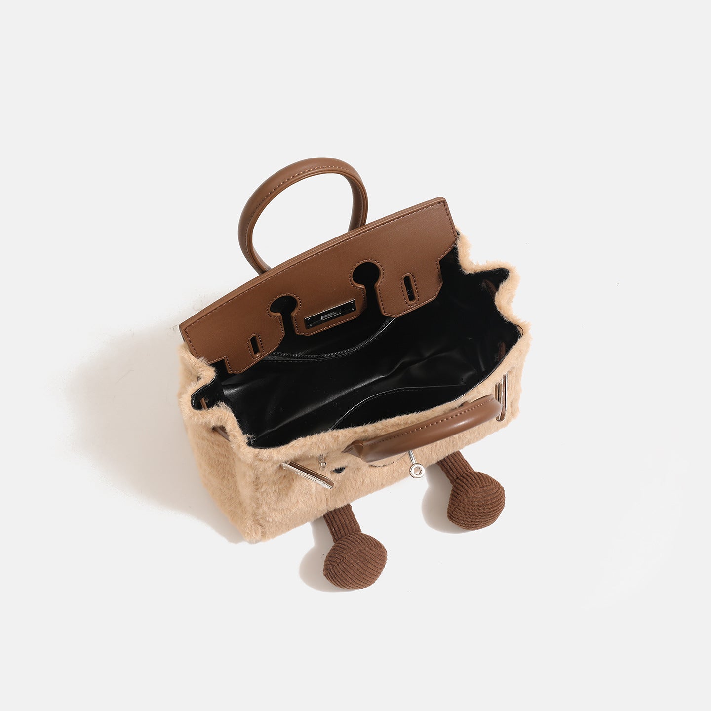 Cute Plush Female Cartoon Fashion Kelly Bags