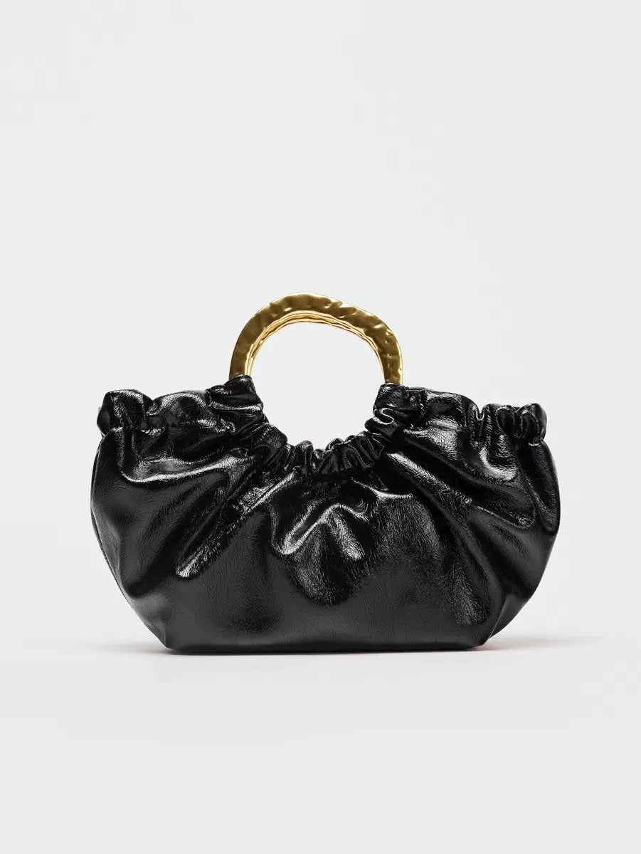 Women's Summer Pleated Design Fashionable Versatile Texture Handbags