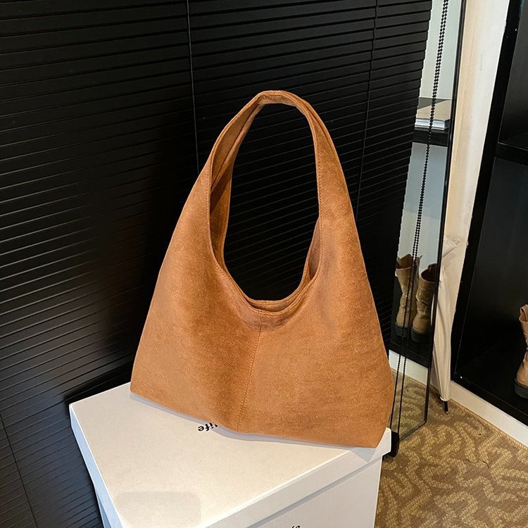 Large Capacity Retro Frosted Big Female Tote Bag