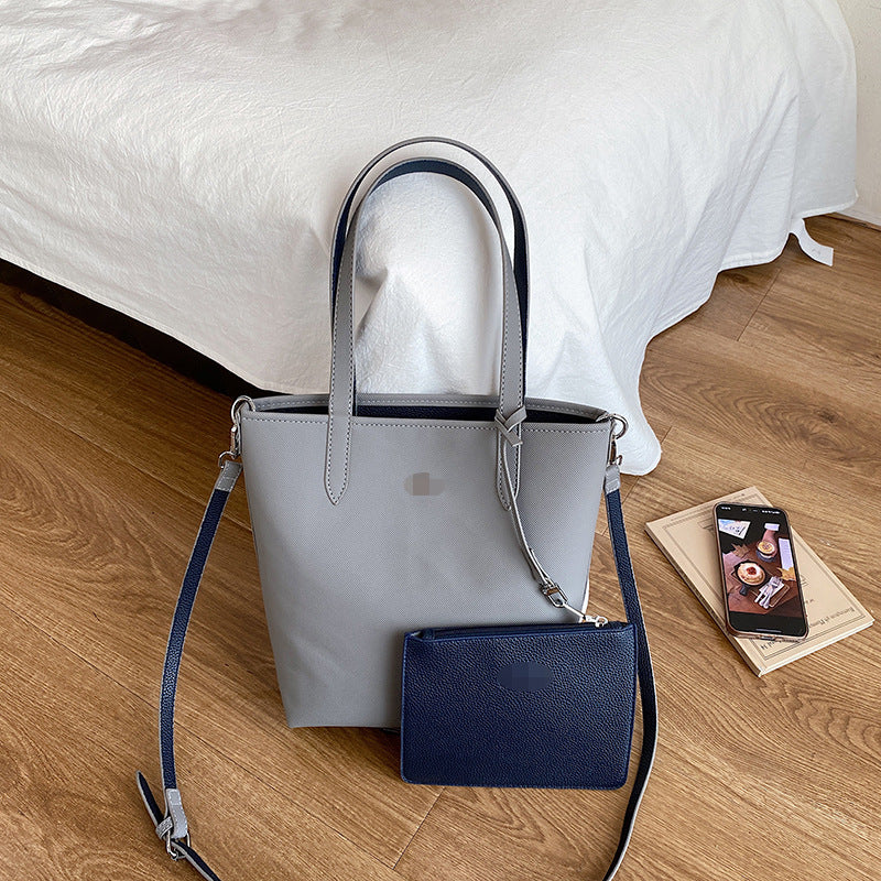Women's Double-sided Portable Mother Thickened Shopping Commuting Trend Bags
