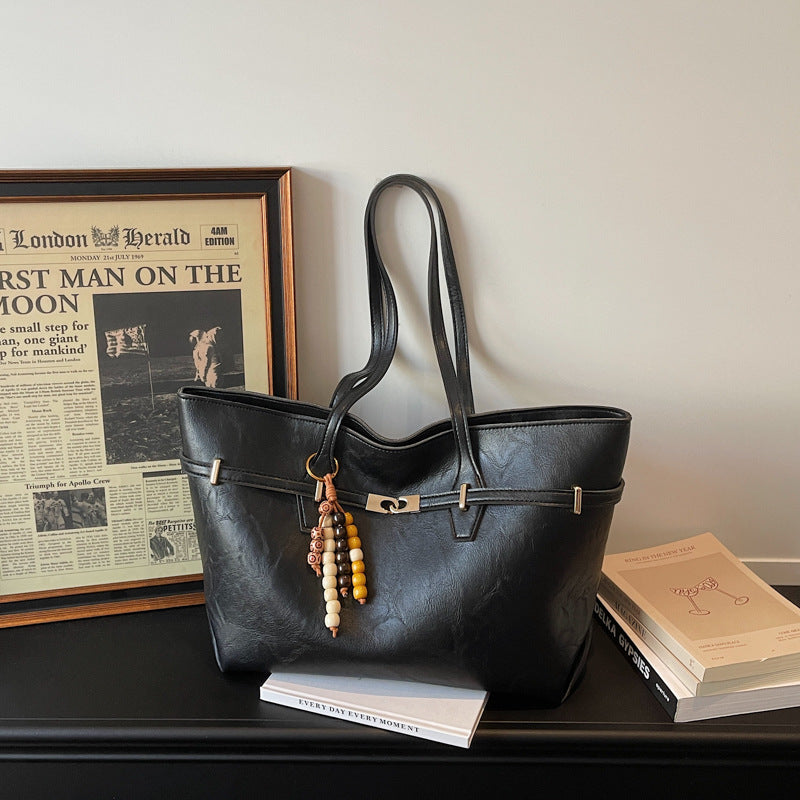 Women's High-grade Large Capacity Fashion Commuter Tote Bag