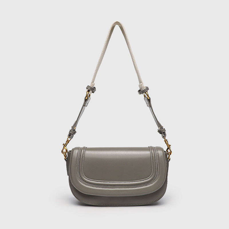 Women's Home Saddle Wide Strap Underarm Handbags