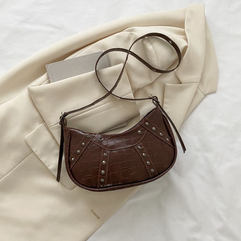 French Minority Design Underarm Dumpling Female Fashion Style Retro Bags