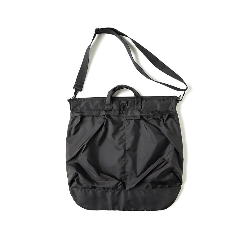 Men's Waiter Pilot Nylon Helmet Waterproof Men's Messenger Bag