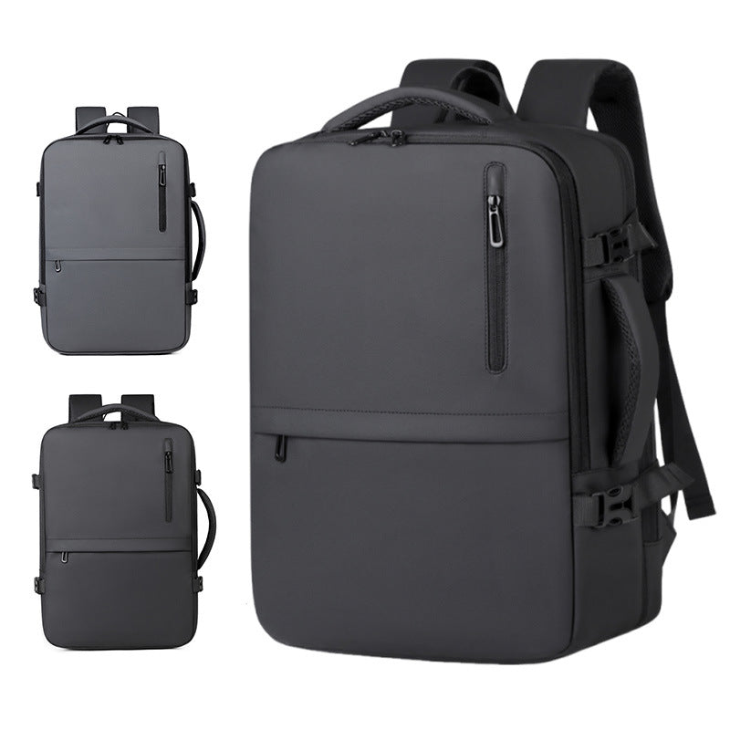 Creative Men's Expansion Waterproof Portable Commuter Business Backpack
