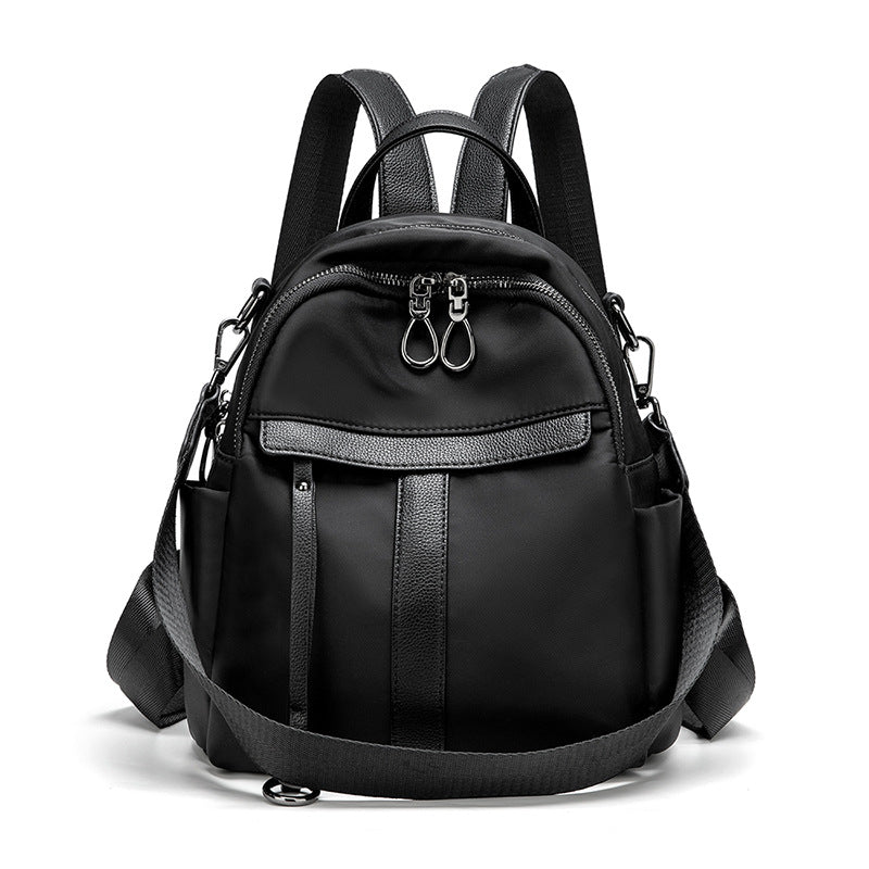 Women's Easy To Match Retro Oil Wax Skin Multipurpose Backpacks