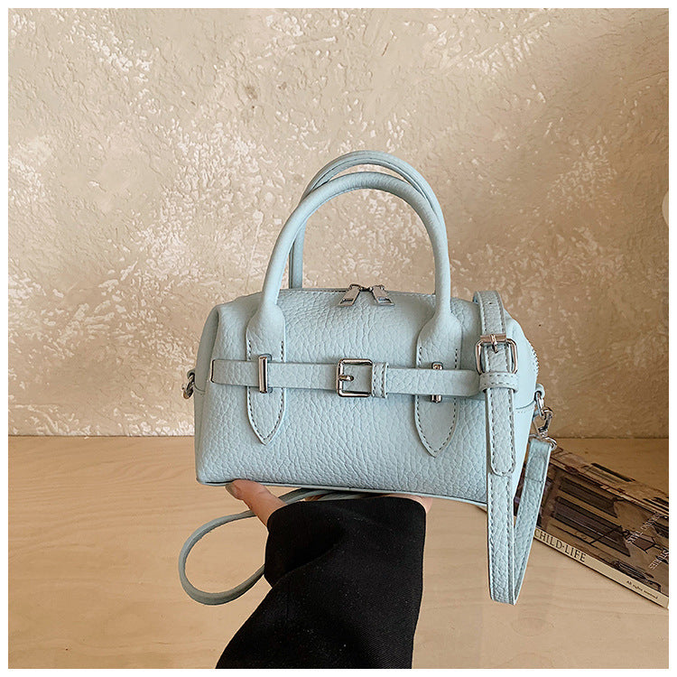 Women's Simple Lychee Pattern Hand Fashion High-grade Bags