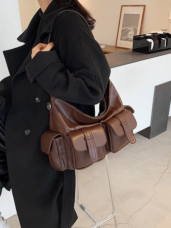 Women's Korean Style Stylish Good Texture Trendy Tote Bags