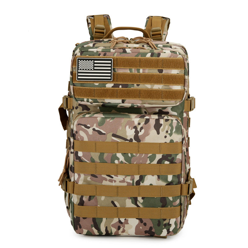 Camouflage Tactics Big Hiking Army Fan Leisure Backpack