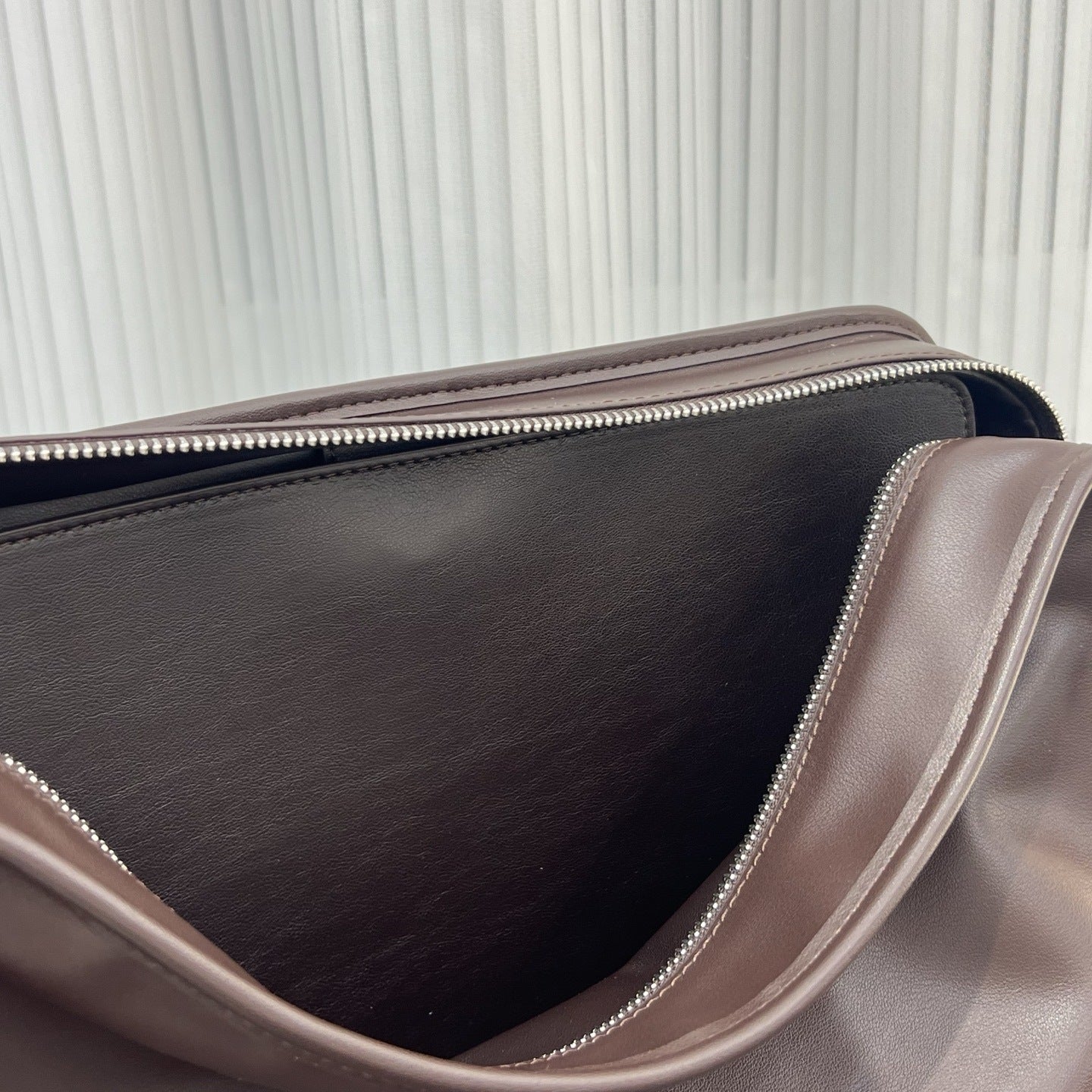 Glamorous Bowling Niche Retro Commuter Leather Women's Shoulder Bag