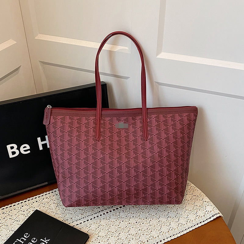 Popular Crocodile Fashion Large Capacity Portable Women's Shoulder Bag
