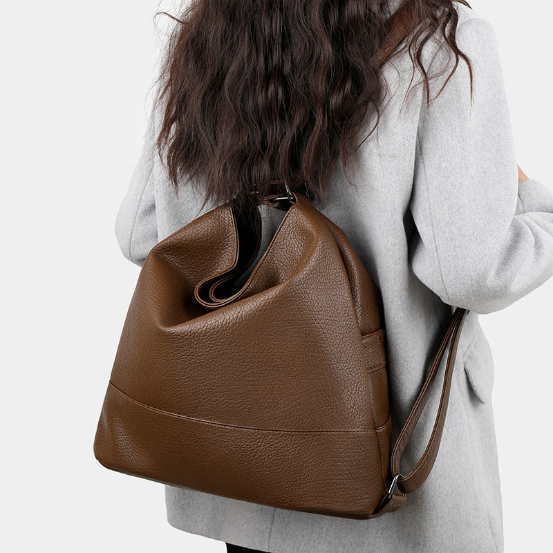 Women's Retro Fashion Commute Large Capacity Women's Backpack