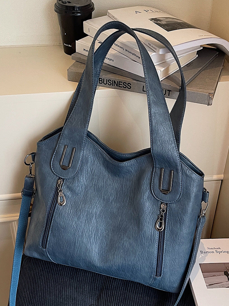 Women's Summer Fashion Large Capacity Totes Big Good-looking Shoulder Bags