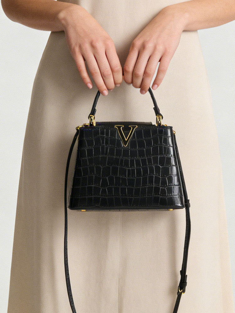 Women's Cross Body Fashion High Sense Simple Bucket Bag