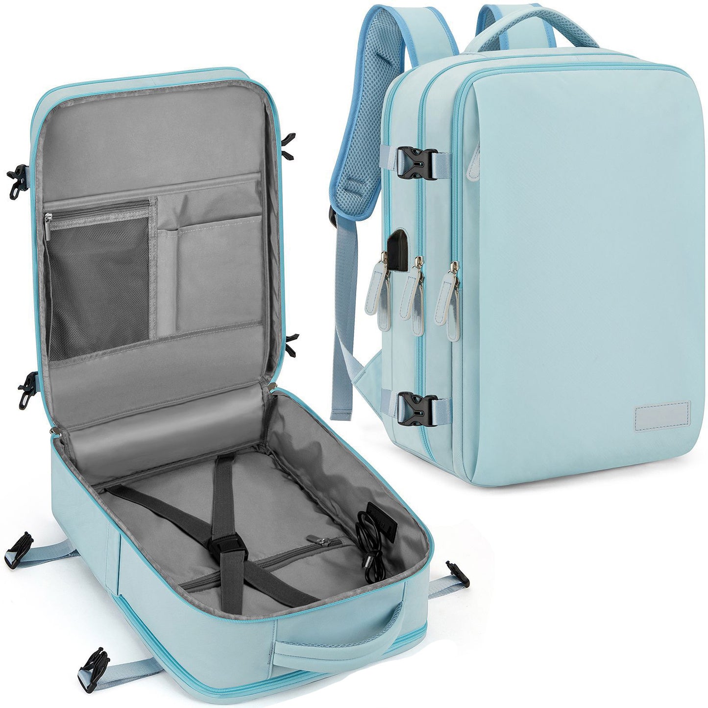 Wet Dry Classification Large Capacity Waterproof Rucksack Backpacks