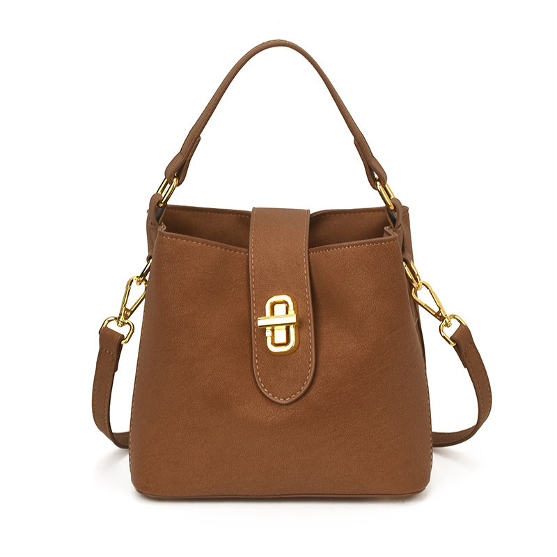 Women's Simple Hand Holding Minority Fashion Textured Bags