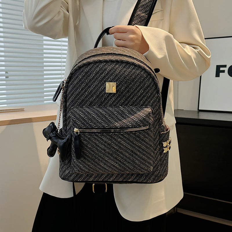 Spring Korean Style Fashion Niche Simple Women's Backpack