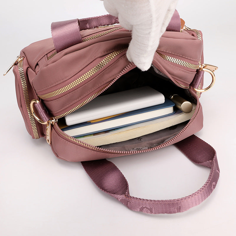 Unique Women's Mom Nylon Retro Portable Women's Messenger Bag