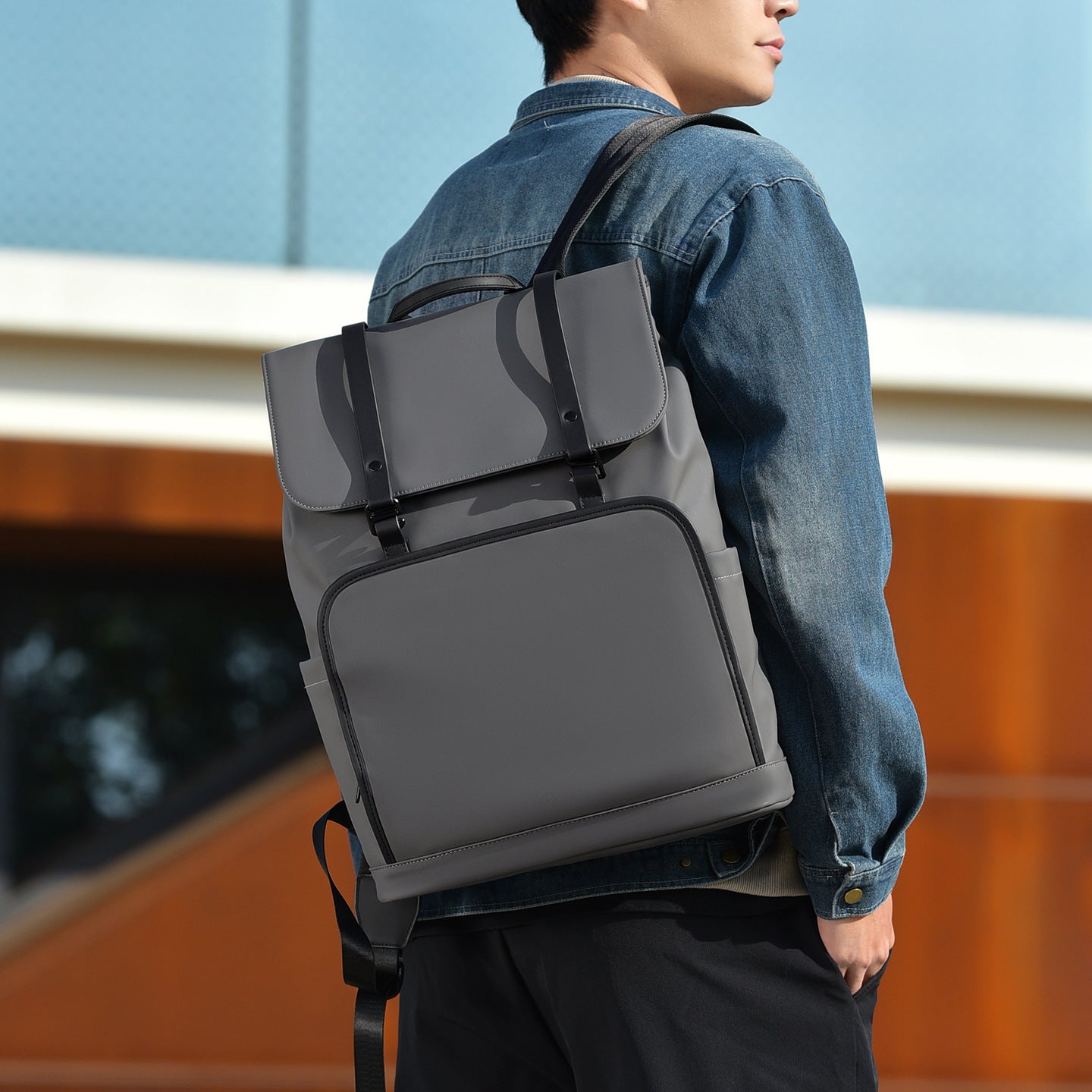 Men's Business Computer Large Capacity Campus Trip Leisure Backpack