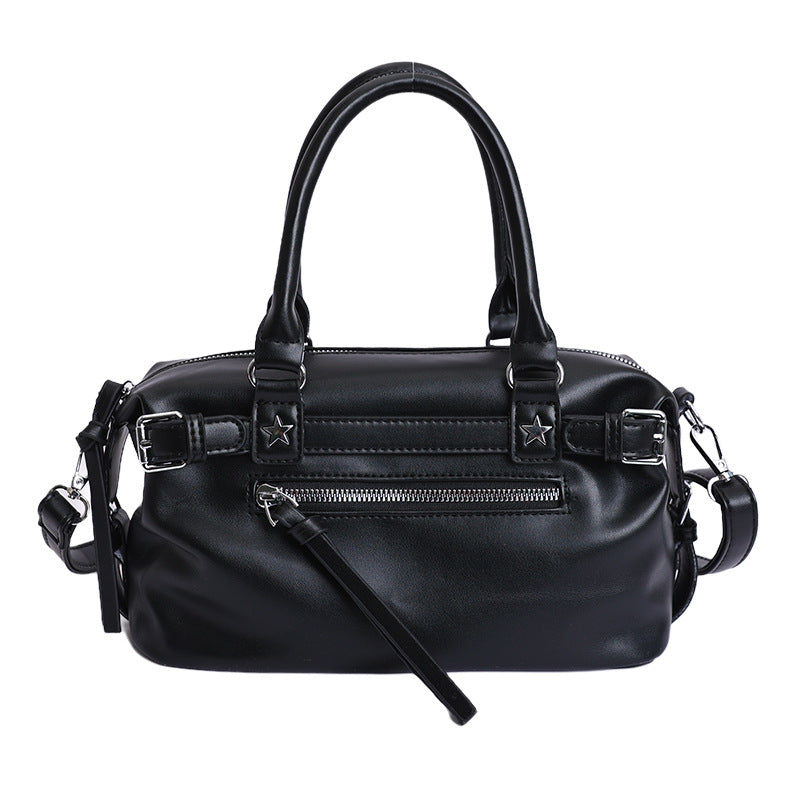 Women's Fashion Haulage Motor Style Portable Super Popular Niche Women's Handbag