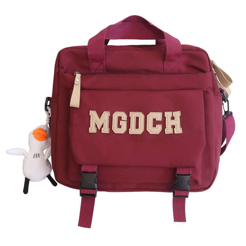 Women's & Men's Large Capacity Junior High Burden Reduction Leisure Backpack