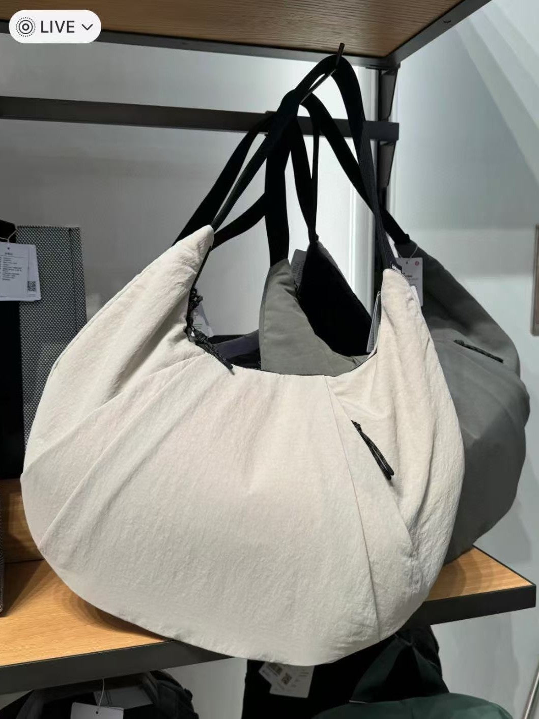 Women's Moon Dumpling Large Capacity Fitness Yoga Underarm Selenodont Water Women's Shoulder Bag