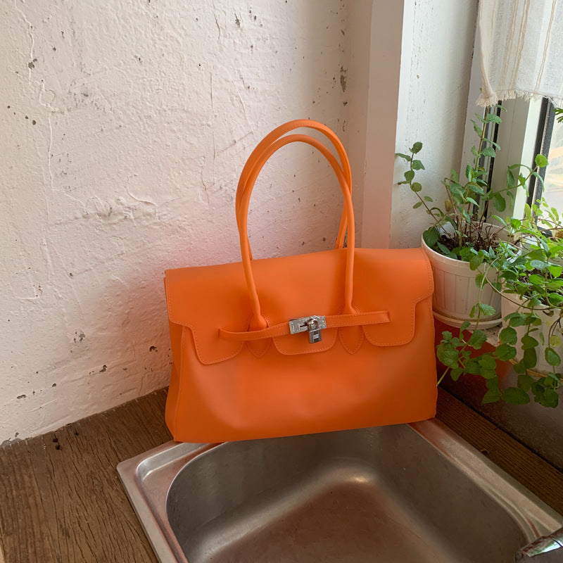 Summer Commuter Fashion Transparent Large Capacity Women's Handbag
