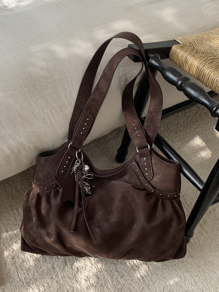 Women's Personalized Retro Large Capacity Stylish Good Women's Shoulder Bag