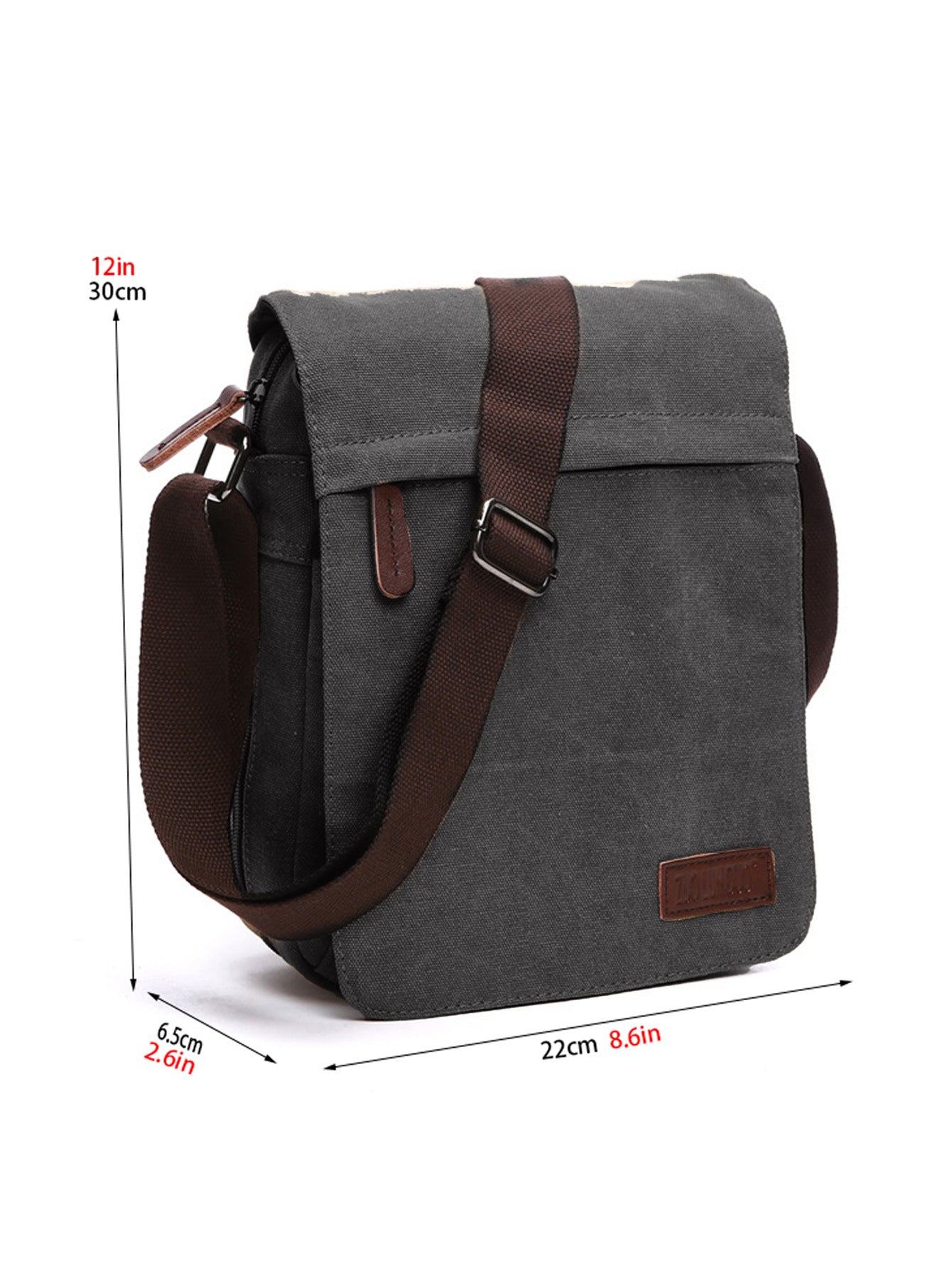 Classy Trendy Men's Single Canvas Computer Men's Messenger Bag