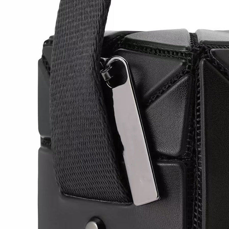 February Large Cupid Box Capacity Geometric Women's Shoulder Bag