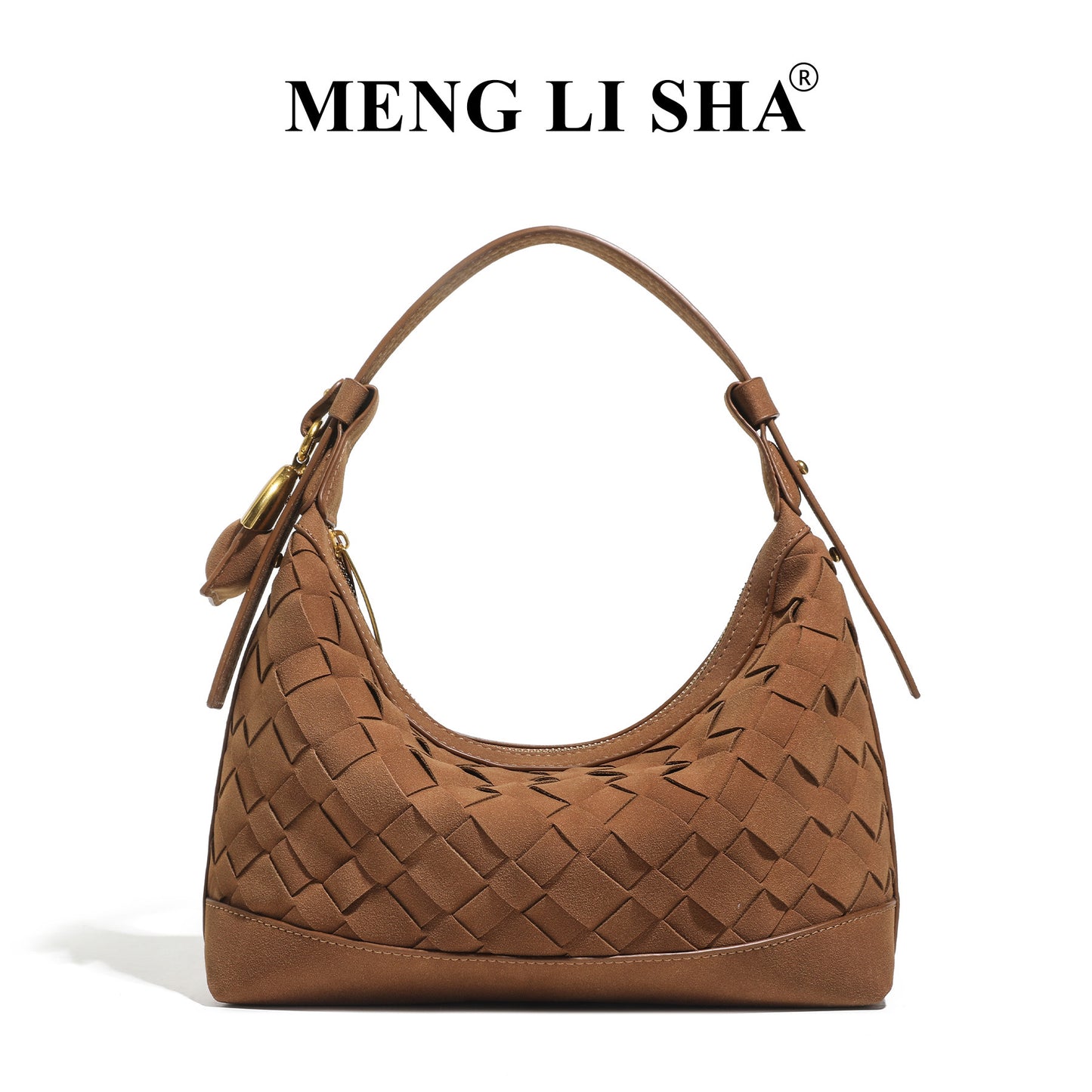 Women's Niche Woven Fashion Underarm High Sense One Shoulder Bags