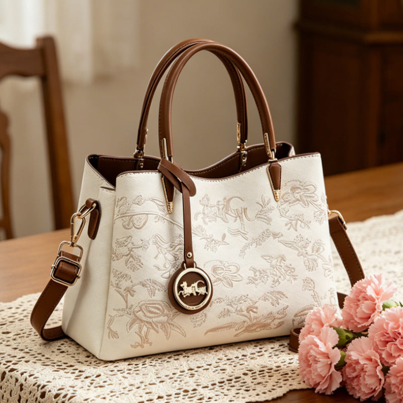 Women's Mother's Day Light Luxury Large Capacity Women's Shoulder Bag