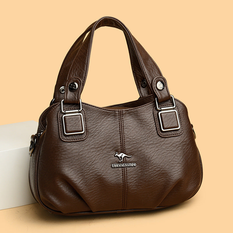 Women's Simple Large Capacity Lightweight Commuter Retro Women's Messenger Bag