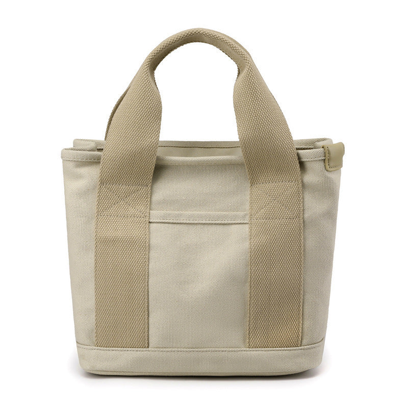 Portable Thick Niche Zipper Simple Mobile Bags