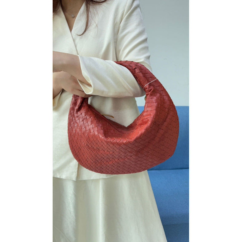 Knotted Woven Portable Underarm Fashion Large Bags