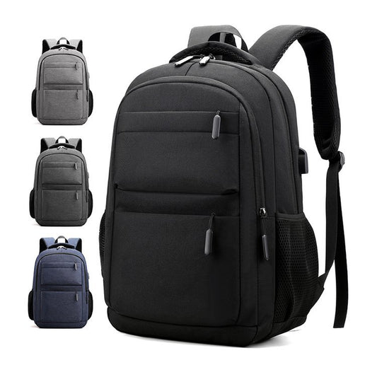 Korean Simple Large Capacity Early High Leisure Backpack