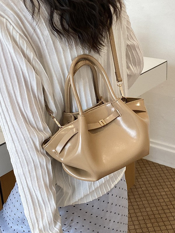 Spring Loose Large Capacity Portable Vegetable Basket Women's Shoulder Bag
