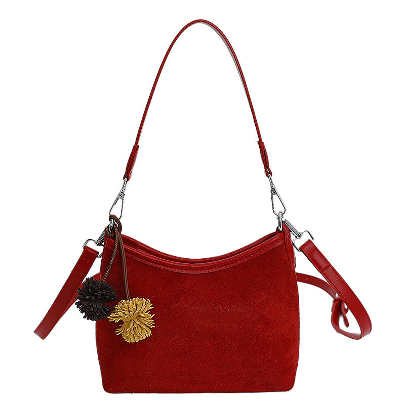 Women's Mori Cute Trendy Feeling Matte Leather Fashion Men's Bags